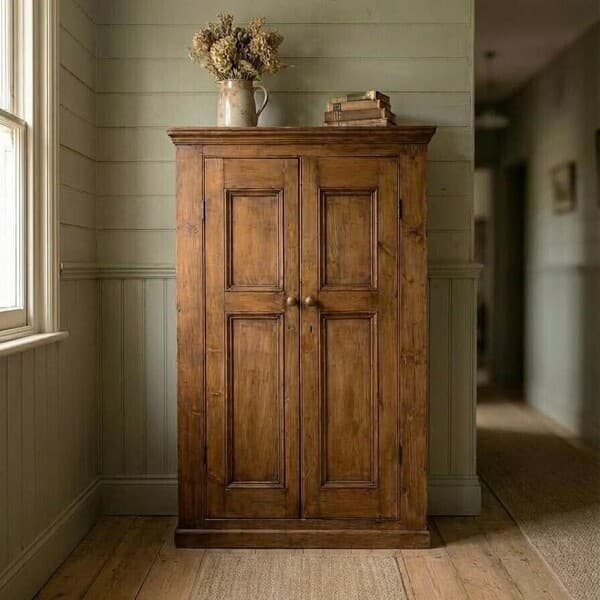 Antique Pine Cupboard, 1800s
