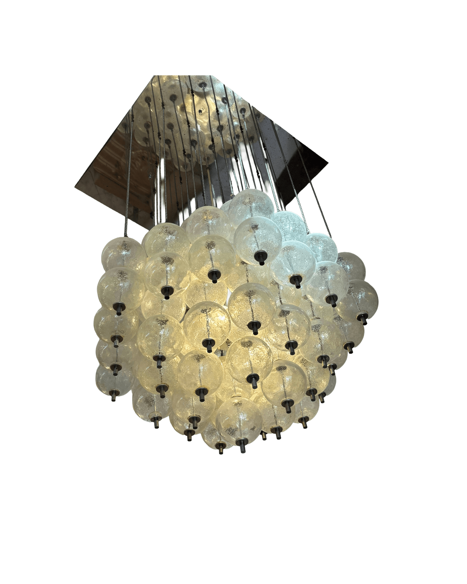 Glass Chandelier 'Sterrenbeeld' for RAAK Amsterdam, Netherlands
