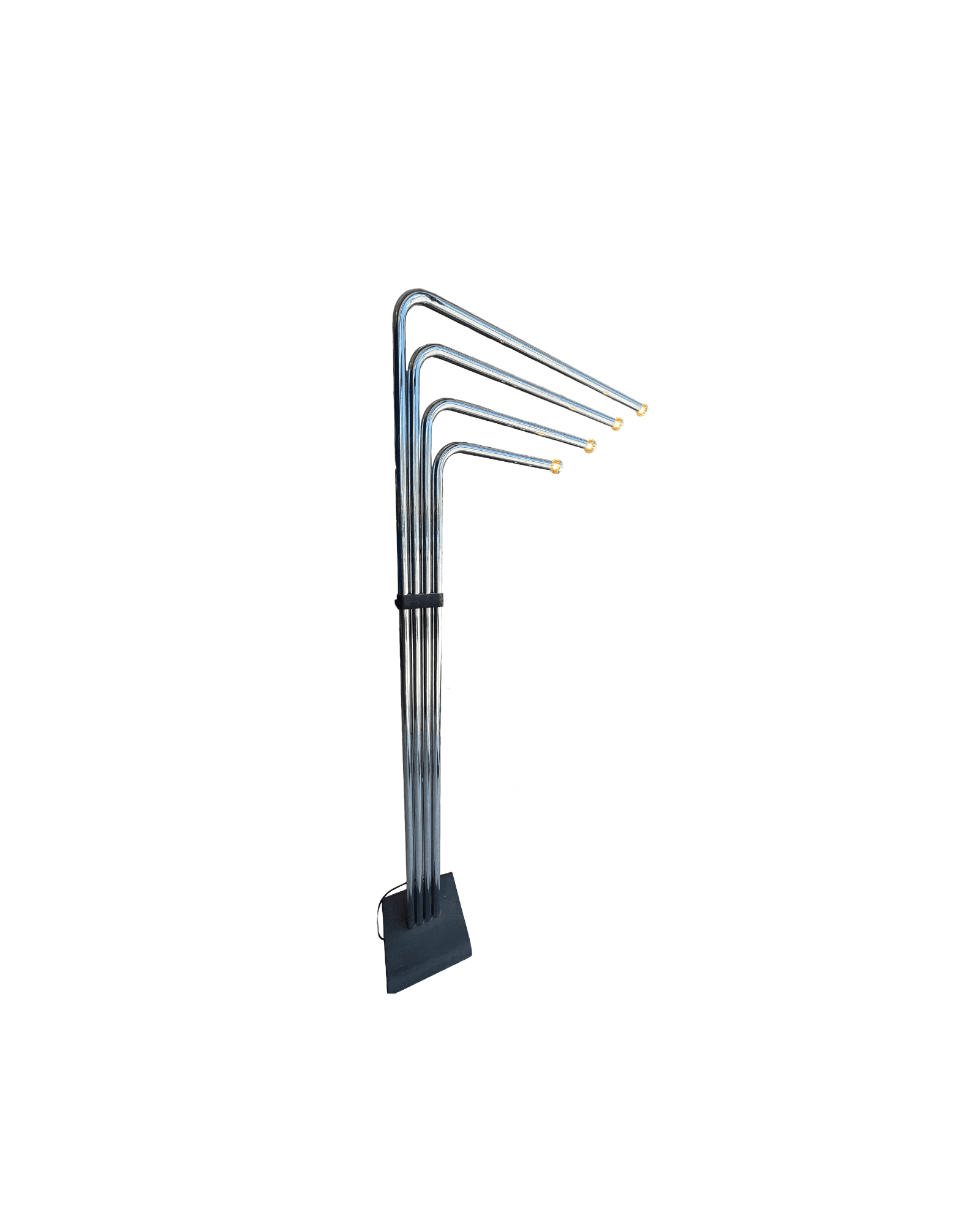 Goffredo Reggiani 4-Arm Chrome Floor Lamp, Italy, 1970s