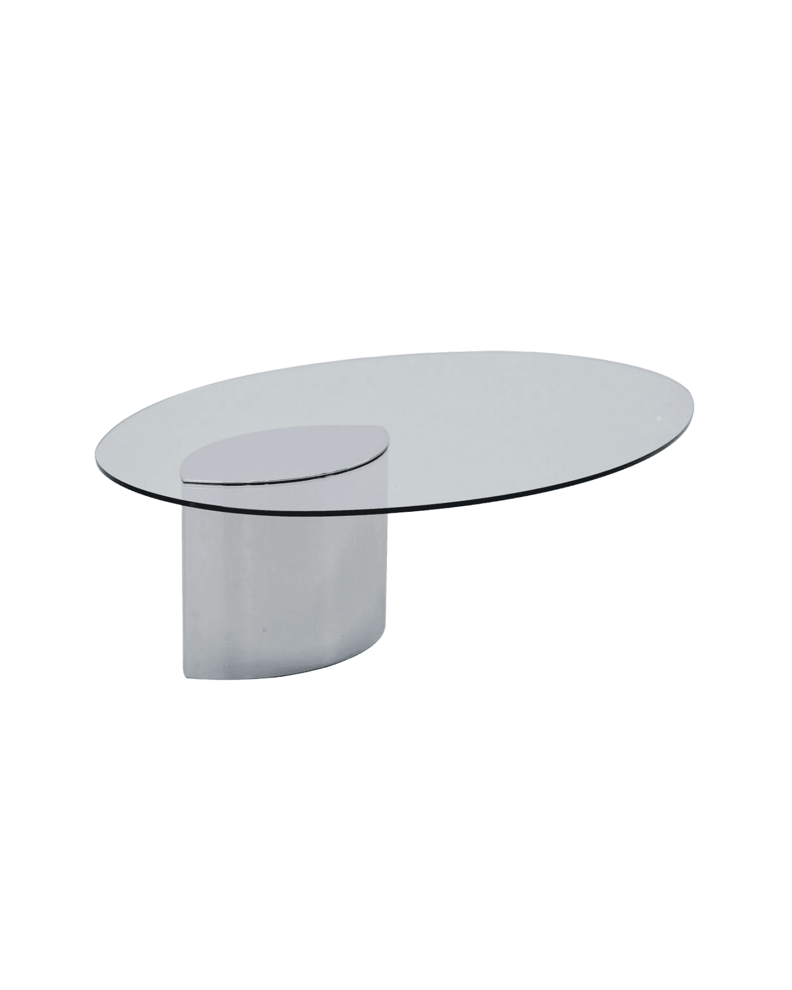 Iconic Lunario Low Table by Cini Boeri for Gavina, Italy, 1970s